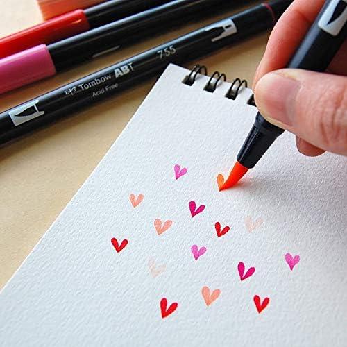 image:imageTombow 56170 Dual Brush Pen Art Markers Portrait 10Pack Blendable Brush and Fine Tip MarkersFloral