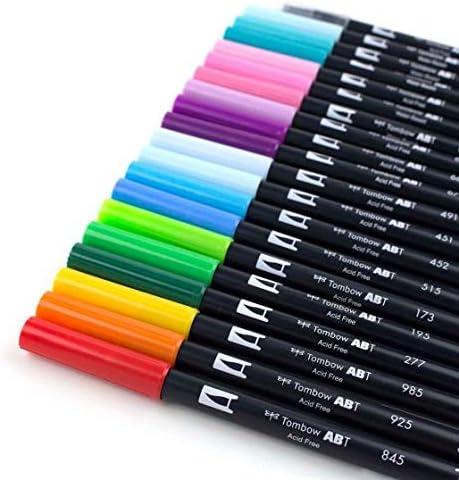 image:imageTombow 56170 Dual Brush Pen Art Markers Portrait 10Pack Blendable Brush and Fine Tip MarkersPerfect Blends