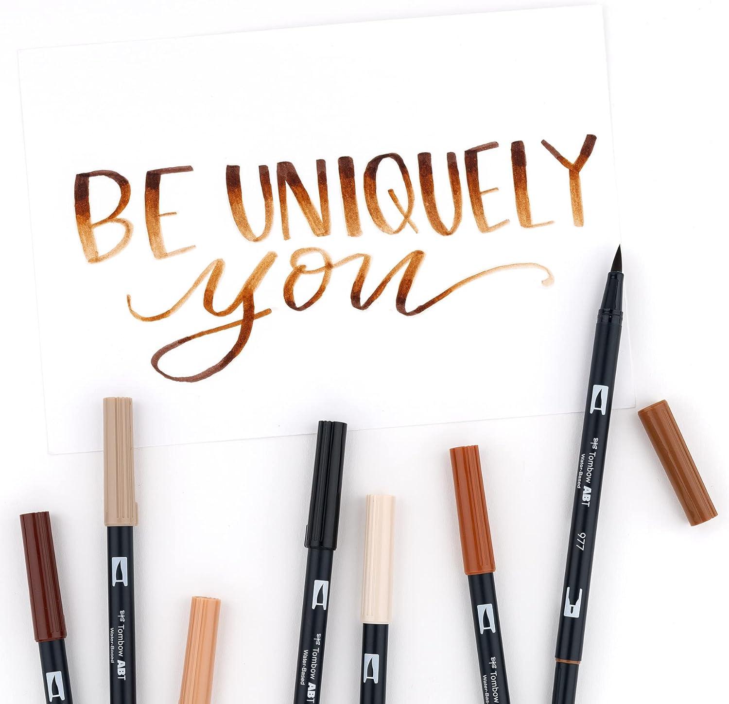image:imageTombow 56170 Dual Brush Pen Art Markers Portrait 10Pack Blendable Brush and Fine Tip MarkersPortrait