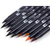 Tombow 56170 Dual Brush Pen Art Markers, Portrait, 10-Pack. Blendable, Brush and Fine Tip Markers(Cottage)