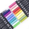 Tombow 56170 Dual Brush Pen Art Markers, Portrait, 10-Pack. Blendable, Brush and Fine Tip Markers(Floral)