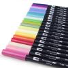 Tombow 56170 Dual Brush Pen Art Markers, Portrait, 10-Pack. Blendable, Brush and Fine Tip Markers(Floral)