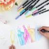 Tombow 56170 Dual Brush Pen Art Markers, Portrait, 10-Pack. Blendable, Brush and Fine Tip Markers(Pastel)
