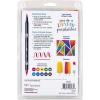 Tombow 56170 Dual Brush Pen Art Markers, Portrait, 10-Pack. Blendable, Brush and Fine Tip Markers(Primary)