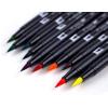 Tombow 56170 Dual Brush Pen Art Markers, Portrait, 10-Pack. Blendable, Brush and Fine Tip Markers(Retro)
