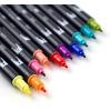 Tombow 56170 Dual Brush Pen Art Markers, Portrait, 10-Pack. Blendable, Brush and Fine Tip Markers(Retro)
