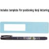 Tombow 82039 Fudenosuke Brush Pen, Soft Tip (5 Pack), Black, 5 Piece(Hard Tip)