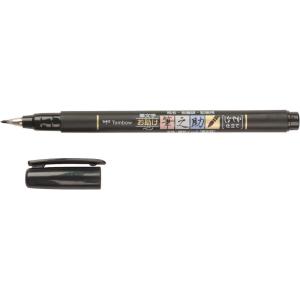 Tombow 82039 Fudenosuke Brush Pen, Soft Tip (5 Pack), Black, 5 Piece(Soft Tip)