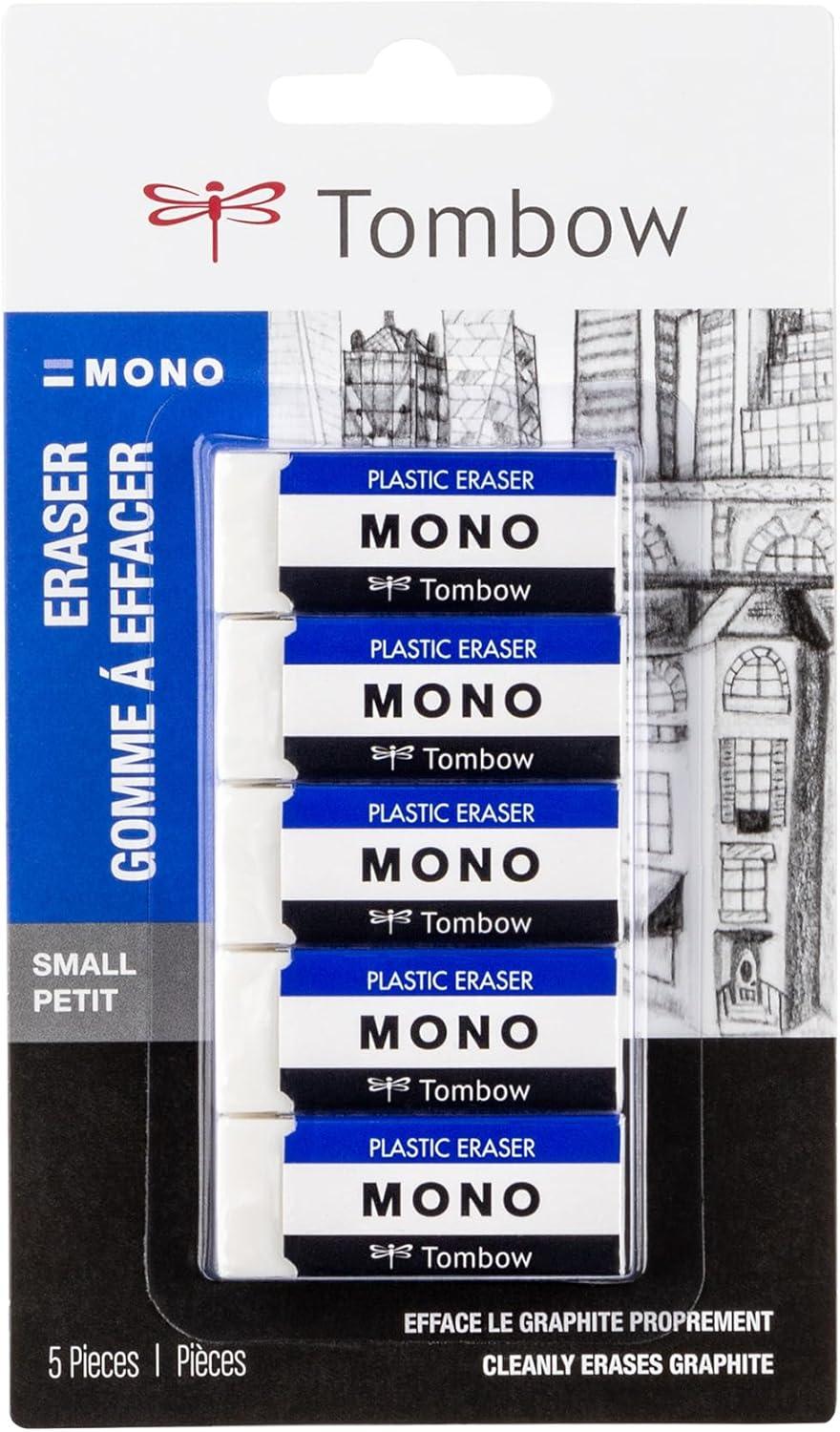 image:imageAmerican Tombow TOMBOW 57320 40 Piece Display Box Small TOMBOW 57320 Mono Eraser WhiteWhite
