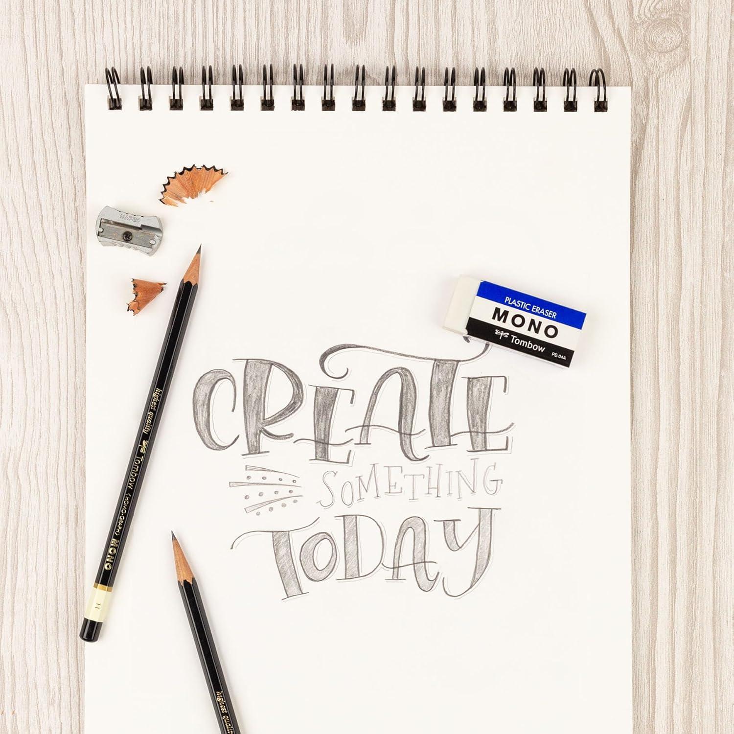 image:imageAmerican Tombow TOMBOW 57320 40 Piece Display Box Small TOMBOW 57320 Mono Eraser WhiteWhite
