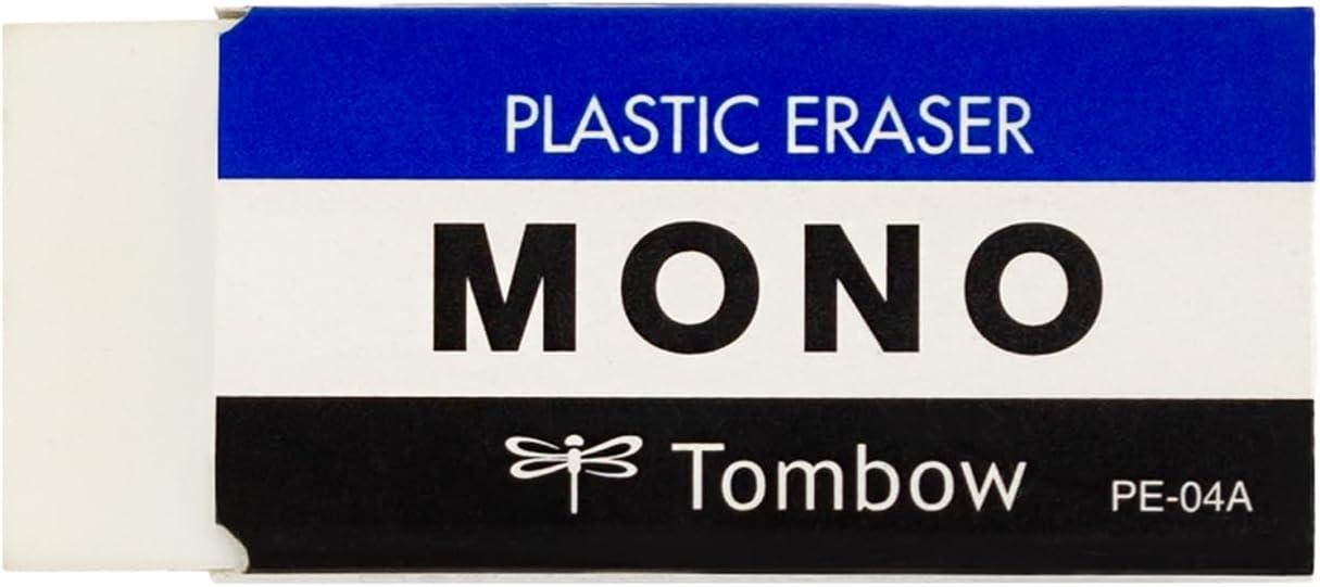 image:imageAmerican Tombow TOMBOW 57320 40 Piece Display Box Small TOMBOW 57320 Mono Eraser WhiteWhite
