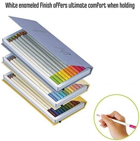 image:imageTombow 51525 Irojiten Colored Pencil Dictionary Set Rainforest Set of 30 Beautifully Crafted WaxBased Colored Pencils with Enamel FinishSeascape