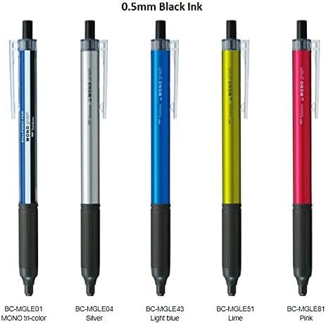 image:imageTombow 55593 MONO Graph Lite Ballpoint Pen Silver 1Pack1 Count Pack of 1