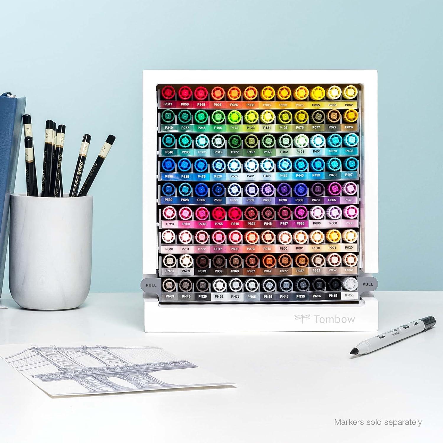 image:imageTombow 56840 Marker Desktop Organizer White