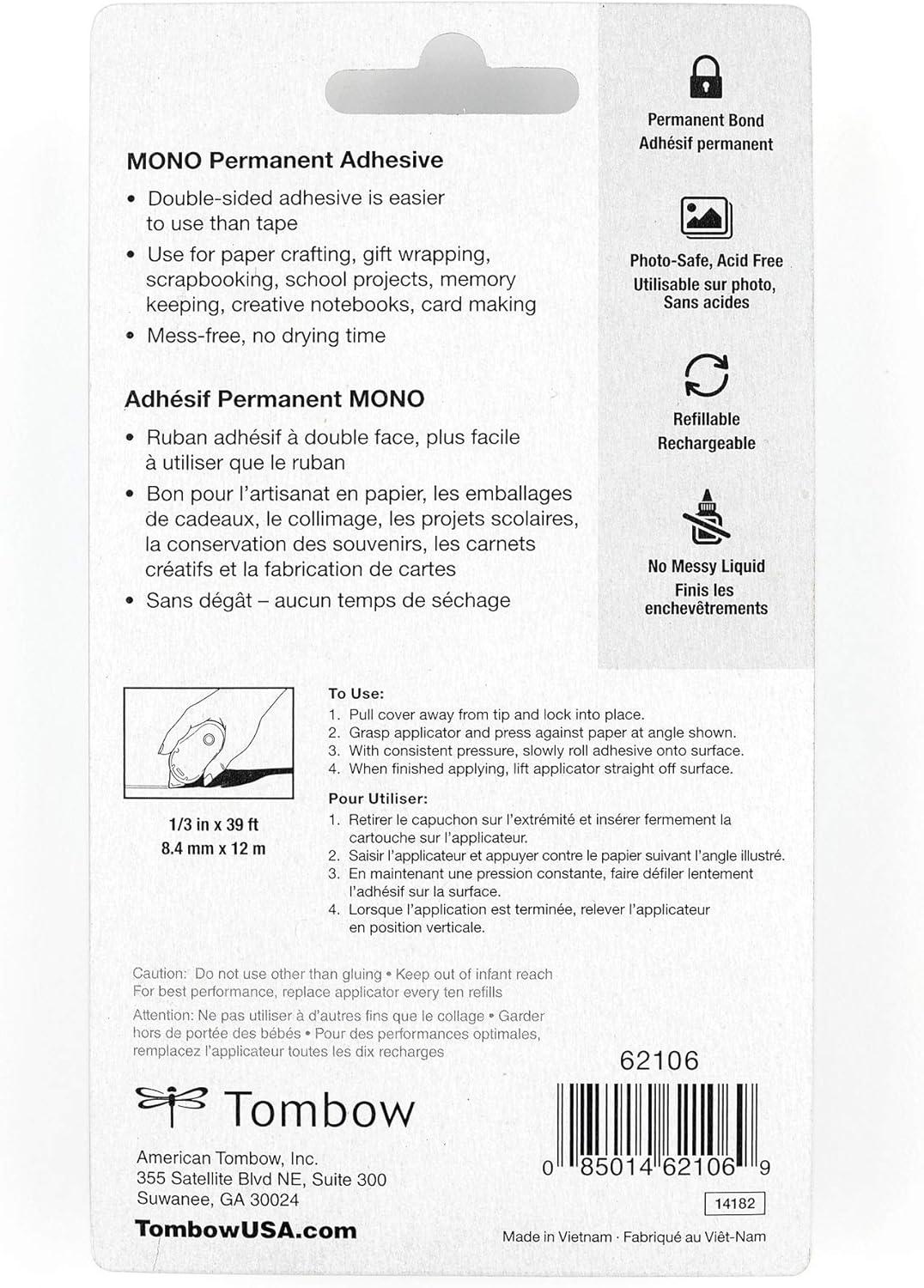 image:imageTombow 62109 Adhesive Refill 1 PackBlue