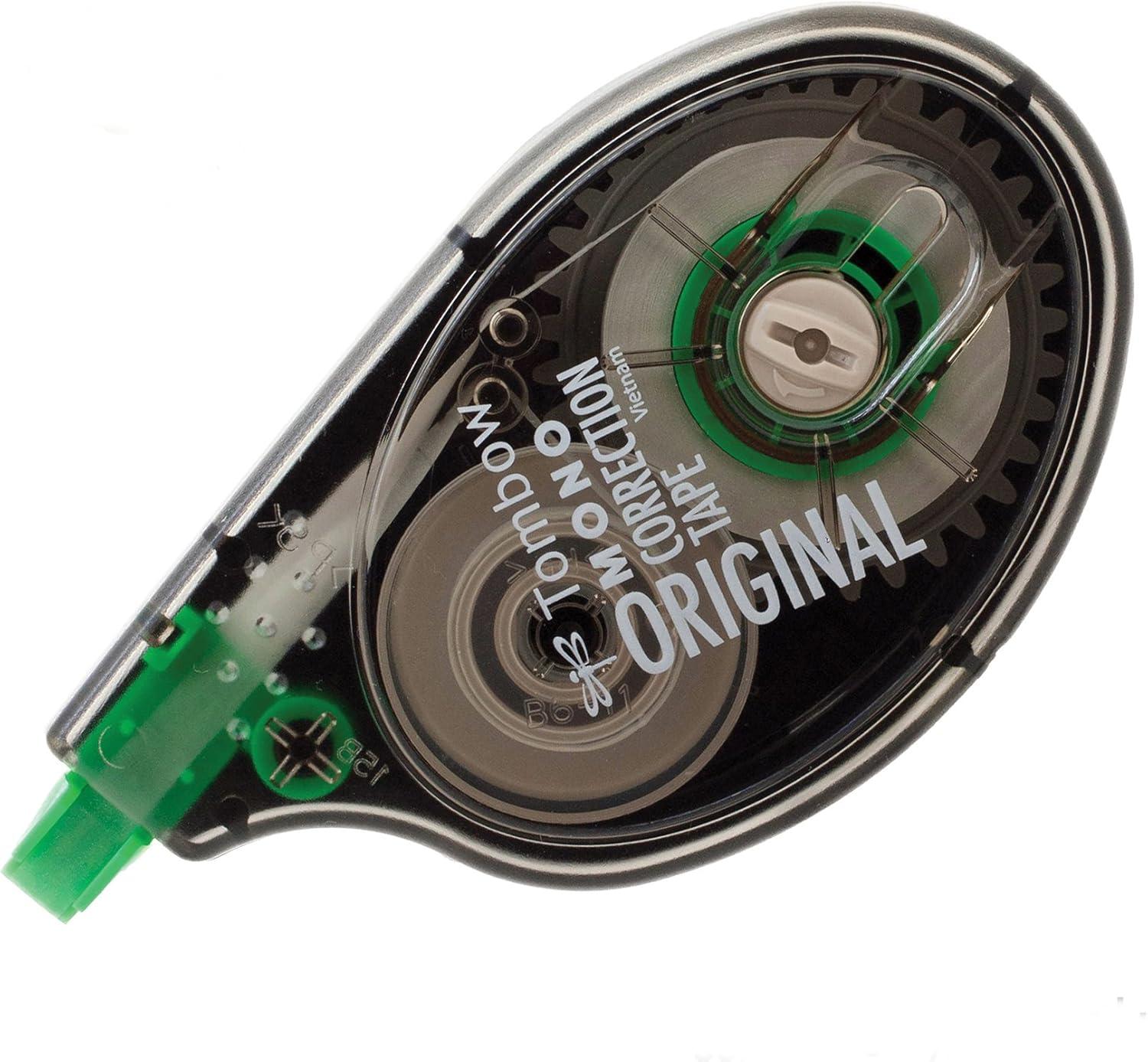 image:imageTombow 68627 MONO Correction Tape Nonrefillable White 16 x 394 2 Count Pack of 110 Count Pack of 8