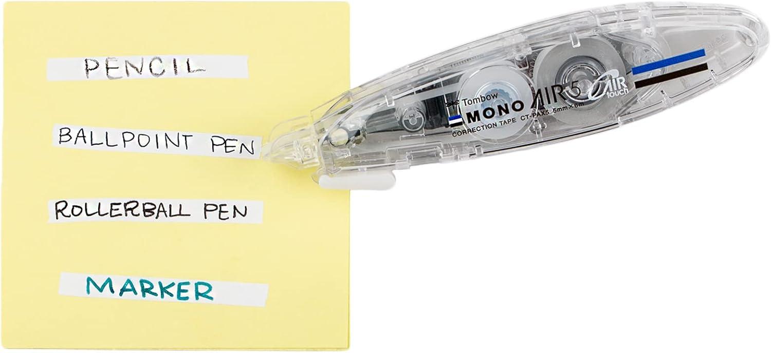 image:imageTombow 68697 MONO Air Correction Tape Pentype Refill 1Pack1 Count Pack of 2