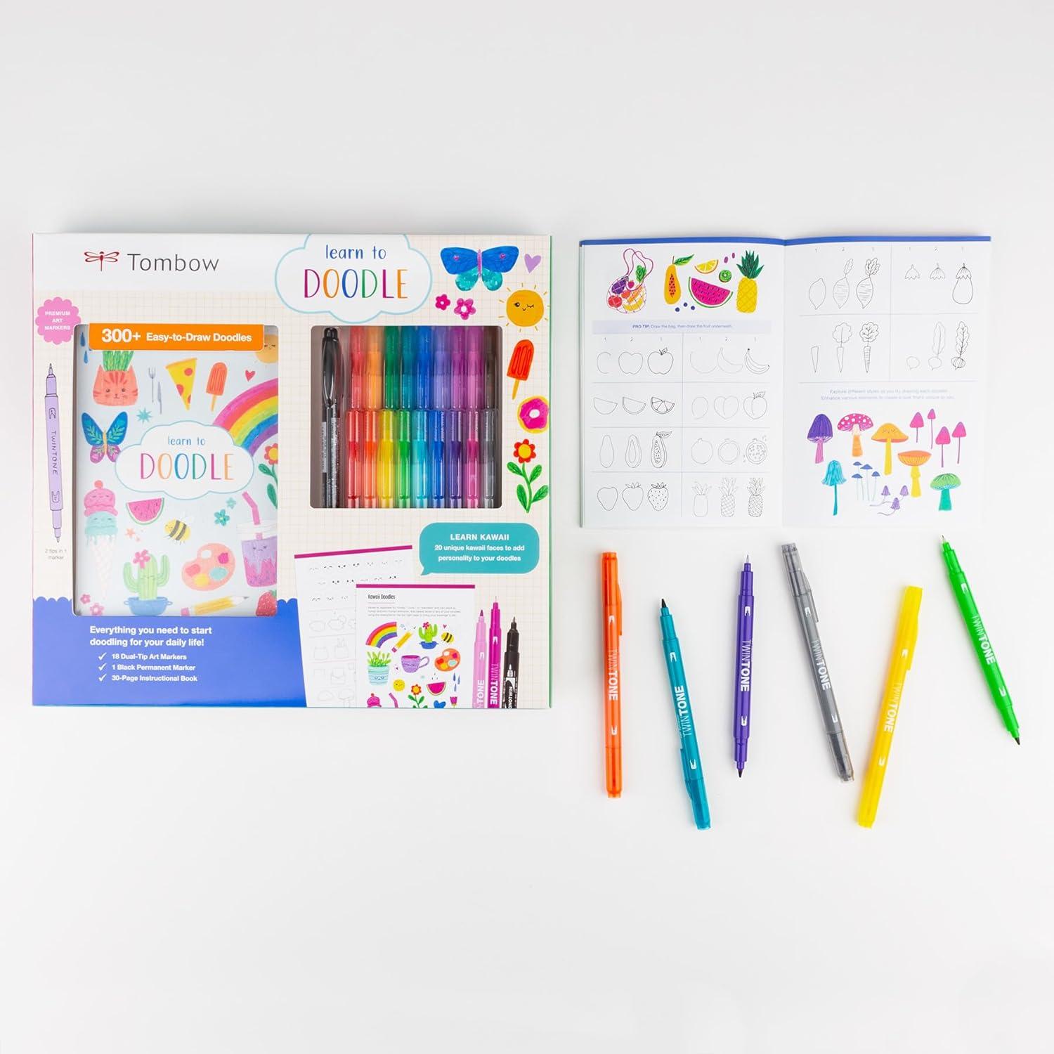 image:imageTombow 72517 Learn to Doodle Kit
