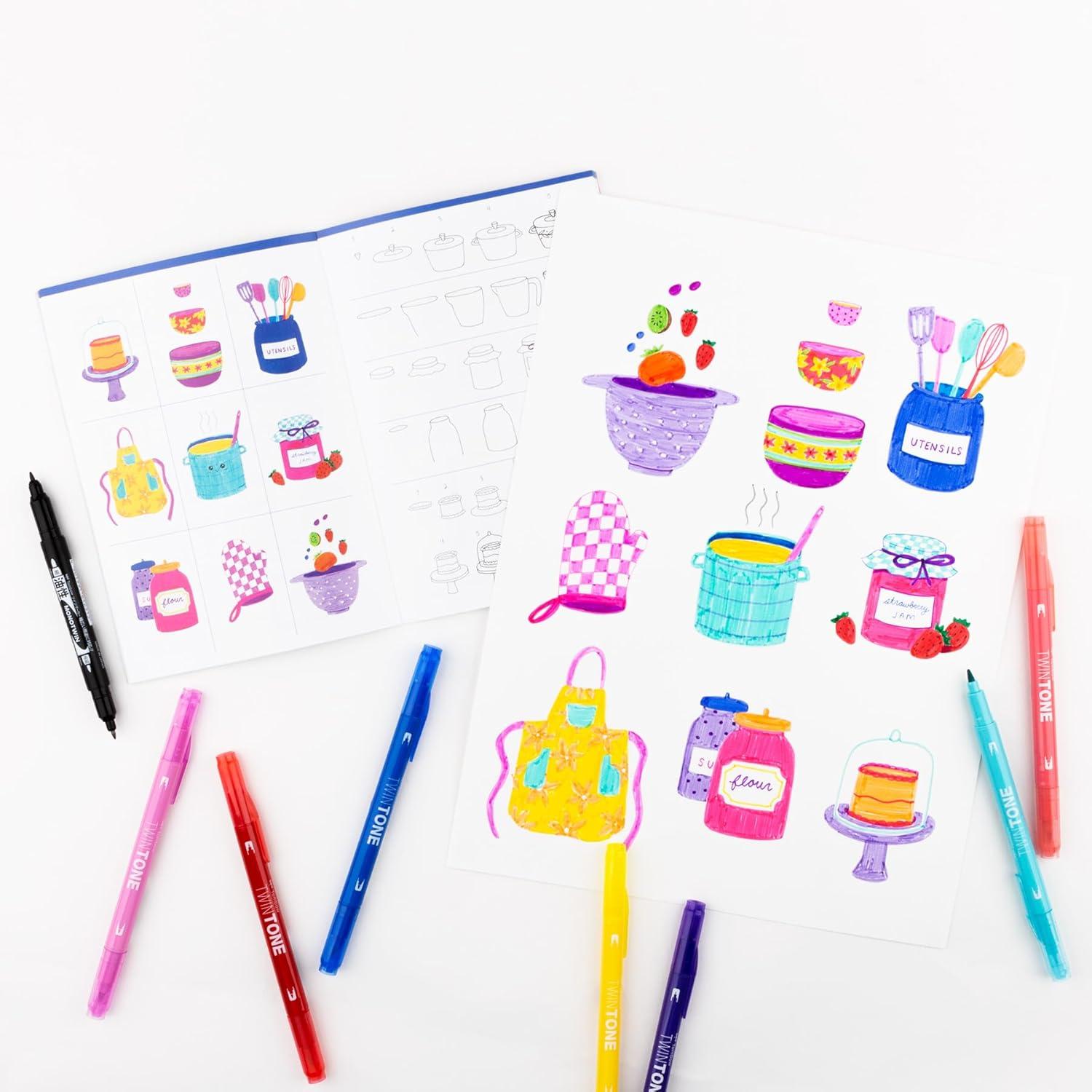 image:imageTombow 72517 Learn to Doodle Kit