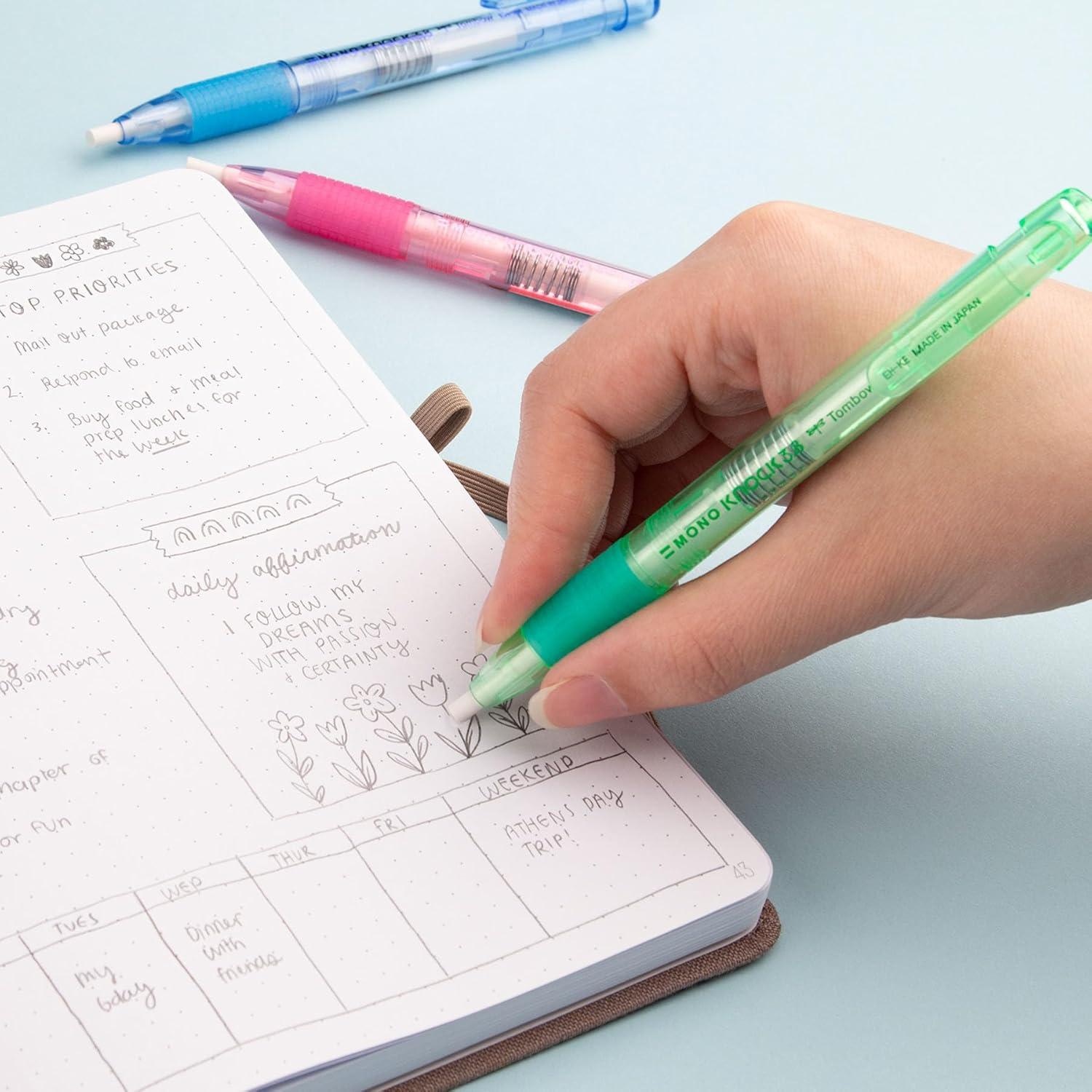 image:imageTombow Mono Knock Erasers Tombow Mono Knock Eraser Green 2PackTombow Mono Knock Eraser Green 2pack