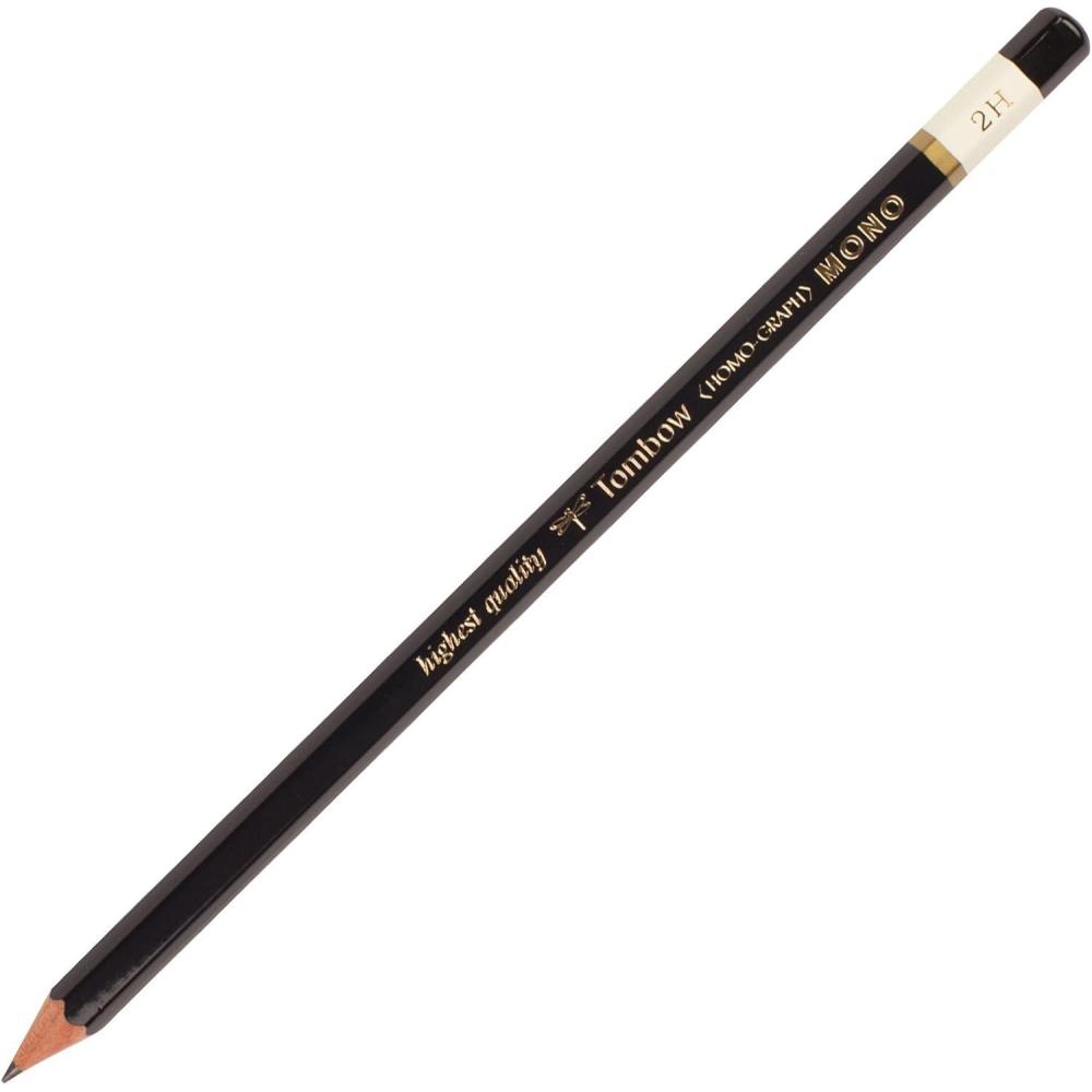 image:imageTombow 51512 MONO Drawing Pencil 2H Graphite 12PackMono 2H