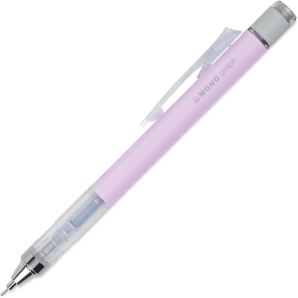 image:imageTombow 53109 MONO Graph Mechanical Pencil Pastel Coral Pink Features Innovative ShakeMechanism MONO EraserLavender