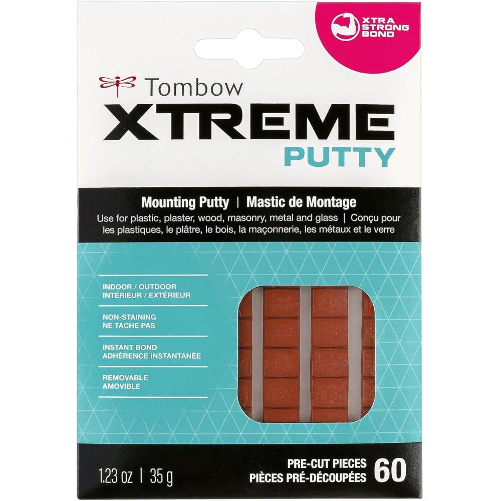 image:imageTombow 62133 Xtreme Removable IndoorOutdoor Mounting Putty 60 Pieces