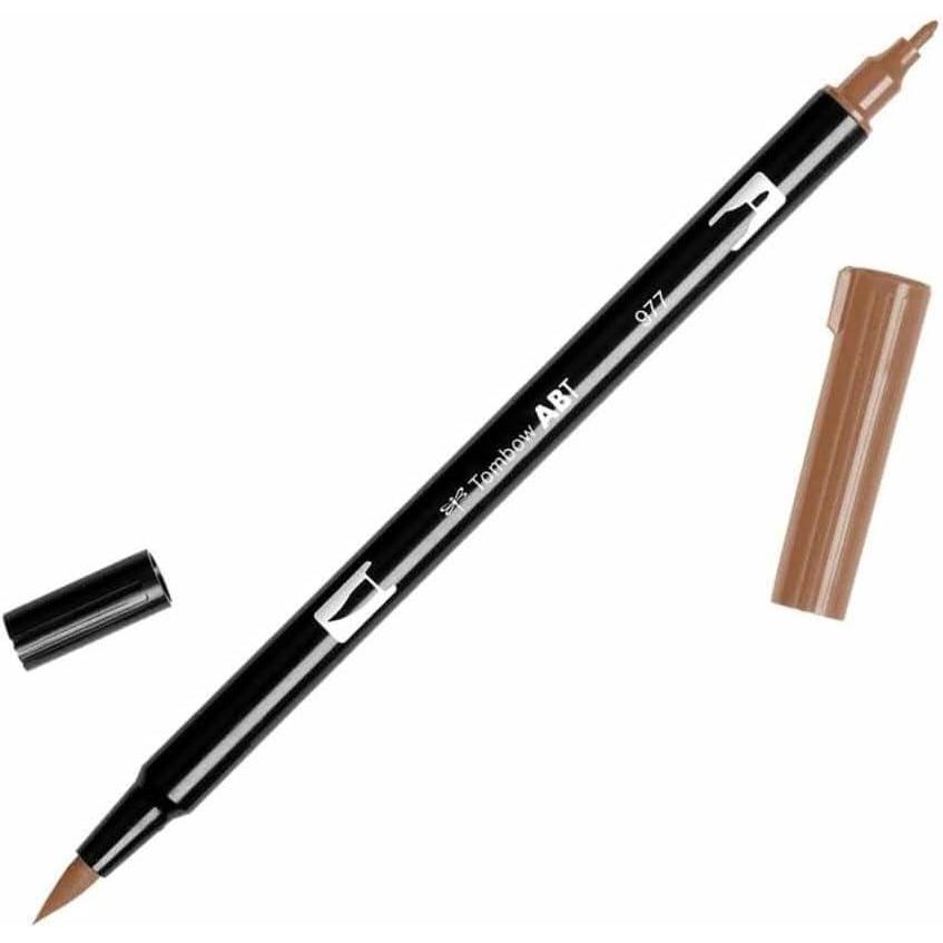 image:imageTombow Dual Brush Pen Art Marker 772 Blush 1Pack TOM56587Saddle Brown