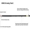 Tombow 51512 MONO Drawing Pencil, 2H, Graphite 12-Pack(Mono 5B)
