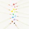 Tombow 51529 Irojiten Colored Pencil Set, Tranquil. Includes 12 Premium Colored Pencils, Sharpener, and Colored Pencil Eraser(Vivid)