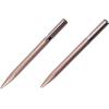 Tombow 55114 ZOOM L105 Ballpoint Pen, Pink, 1-Pack. Slim Tapered Design for Comfortable, Everyday Writing(Champagne Gold)