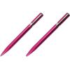 Tombow 55114 ZOOM L105 Ballpoint Pen, Pink, 1-Pack. Slim Tapered Design for Comfortable, Everyday Writing(Pink)