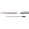 Tombow 55114 ZOOM L105 Ballpoint Pen, Pink, 1-Pack. Slim Tapered Design for Comfortable, Everyday Writing(Silver)