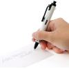 Tombow 56069 AirPress Ballpoint Pen, Clear, 1-Pack(White)