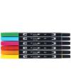 Tombow 56225 Dual Brush Pen Art Markers Celebration 6-Pack