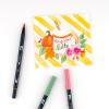Tombow 56229 Dual Brush Pen Art Markers Pumpkin Spice 6-Pack