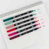 Tombow 56237 Dual Brush Pen Art Markers, Very Berry, 6-Pack