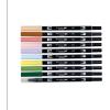 Tombow 56255 Dual Brush Pen Art Markers, Fairies, 10-Pack, Water-Based Ink, for Hand Lettering, Watercolor, Fine Art, Illustrations