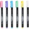 Tombow 56448 Fudenosuke Brush Pens, Pastel, 6-Pack