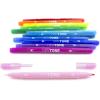 Tombow 61526 TwinTone Marker Set, Rainbow, 12-Pack. Double-Sided Markers Perfect for Planners, Journals, Doodling, and More!(Double-sided)