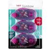 Tombow 62149 Mono Adhesive Dots Applicator Refills, 3-Pack. Easy to Refill for Smooth Application, Multicolor, Value Pack