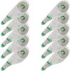 Tombow 68721 MONO Hybrid Correction Tape, 10-Pack. Easy To Use Applicator for Instant Corrections(1 Count (Pack of 10))