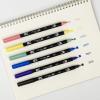 Tombow 72563 Dual Brush Pen Art Markers, Manga Illustration, Moon 6-Pack