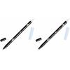 Tombow Dual Brush Pen Art Marker, 772 – Blush, 1-Pack (TOM56587)(Warm Gray 1)