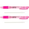 Tombow Mono Knock Erasers (Tombow Mono Knock Eraser, Green, 2-Pack)(Tombow Mono Knock Eraser  Pink  2-pack)