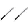 Tombow 55593 MONO Graph Lite Ballpoint Pen, Silver, 1-Pack(1 Count (Pack of 2))