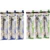 Tombow Fudenosuke Brush Pen – Hard Type & Soft Type Earh 3 Pens Total 6 Pens Arts Value set.