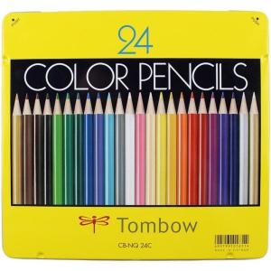 Tombow 51632 1500 Series Colored Pencils, 36 Piece Set. Artist Grade Wax-Based Colored Pencils in a Reusable Tin(24 Piece)