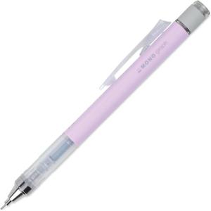 Tombow 53109 MONO Graph Mechanical Pencil, Pastel, Coral Pink. Features Innovative Shake-Mechanism MONO Eraser(Lavender)