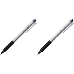 Tombow 55593 MONO Graph Lite Ballpoint Pen, Silver, 1-Pack(1 Count (Pack of 2))